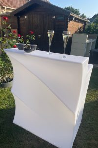 Bar lumineux soirée