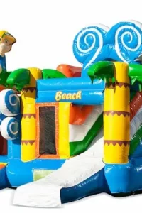 Location château Gonflable Plage