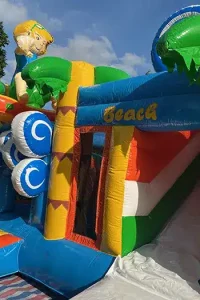 location Chateau gonflable plage