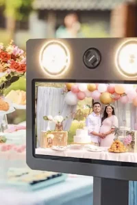 location bornes a selfie